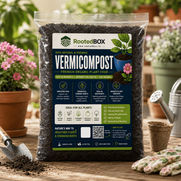 Vermicompost – 100% Organic Natural Fertilizer for Plants