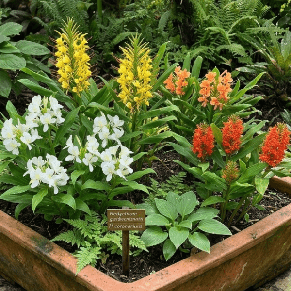 Ginger Lily Bulbs (Hedychium) – Fragrant Tropical Flowering Bulbs
