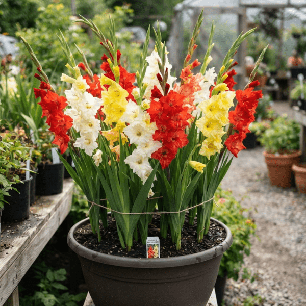 Gladiolus Flower Bulbs – Mixed Colour Sword Lily
