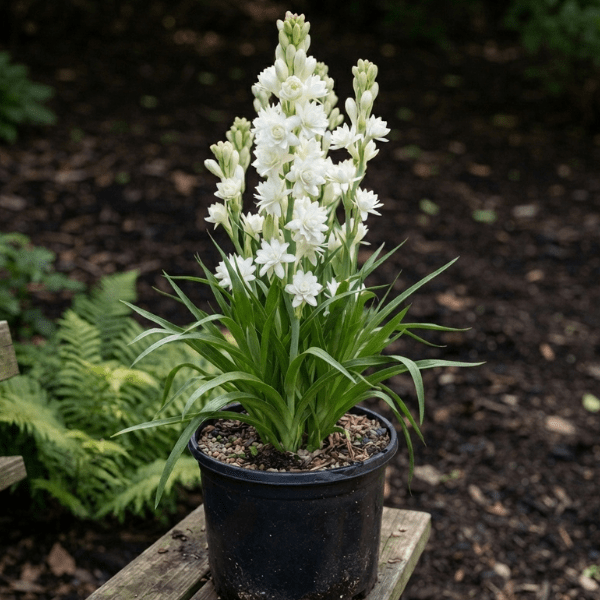 Double Petal Rajnigandha (5pcs) Bulbs -Tuberose
